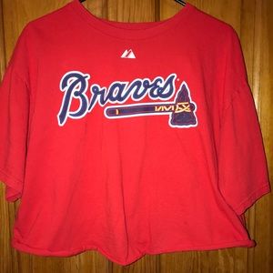 Braves Cropped Tee